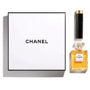 NWT CHANEL N°5 Coffret Signature Box 3.4Oz. Eau De Parfum & Twist And Spray Set